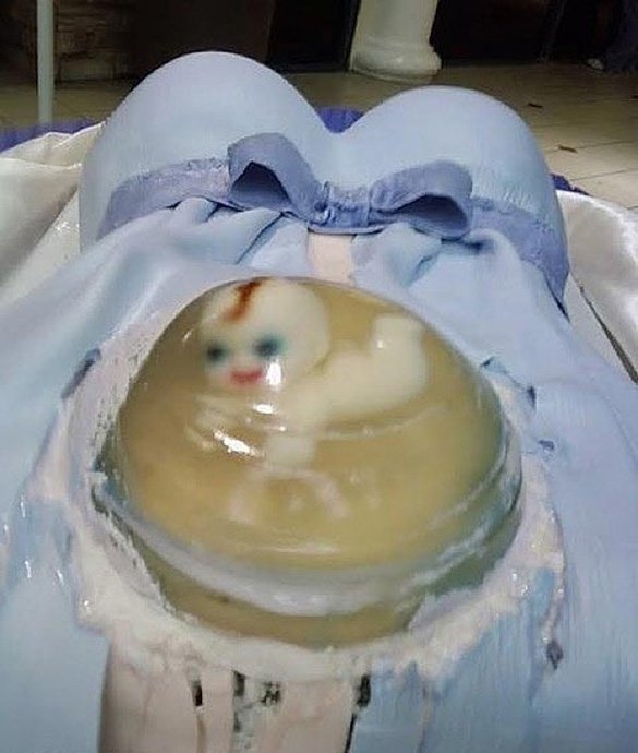 30 Of The Weirdest Baby Shower Cakes Ever - Netmums