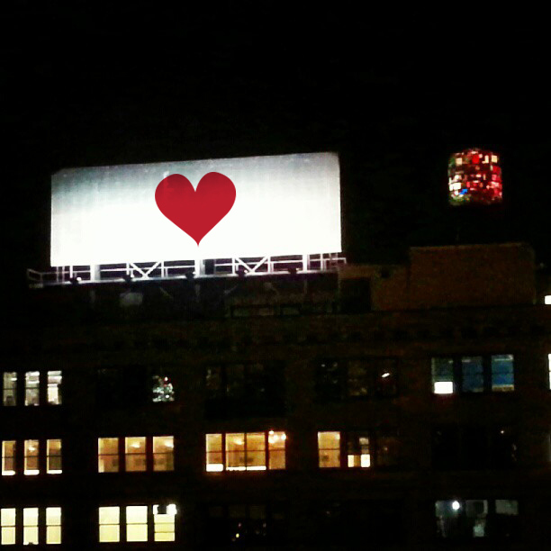 If you're going to say "I love you" or "I would love to love you", there's nothing wrong in going big.
