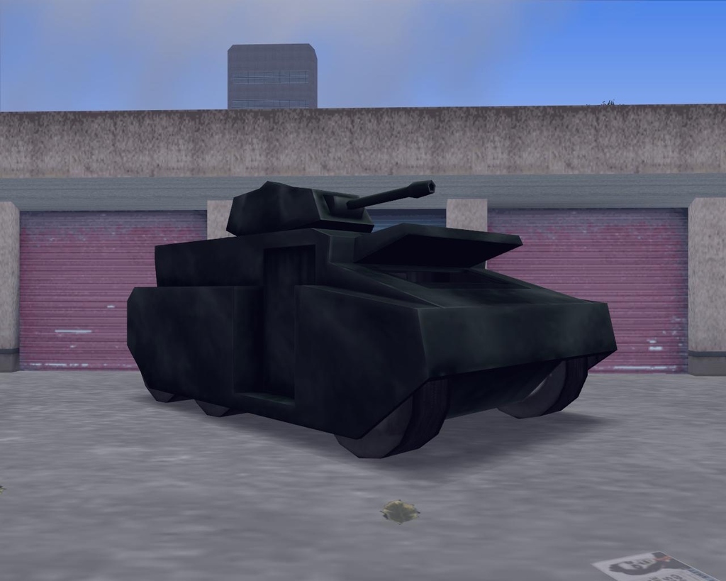 A sequenced button bash on the PlayStation controller drops a tank right in front of you. What next? Well, you jump in and go on a mindless rampage with a vehicle impervious to damage. Endless fun.