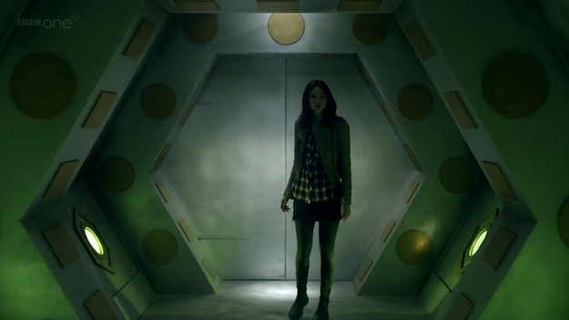 During "The Doctor's Wife," the corridors of the TARDIS are shown to be dark and foreboding, though originally had a brighter feel...