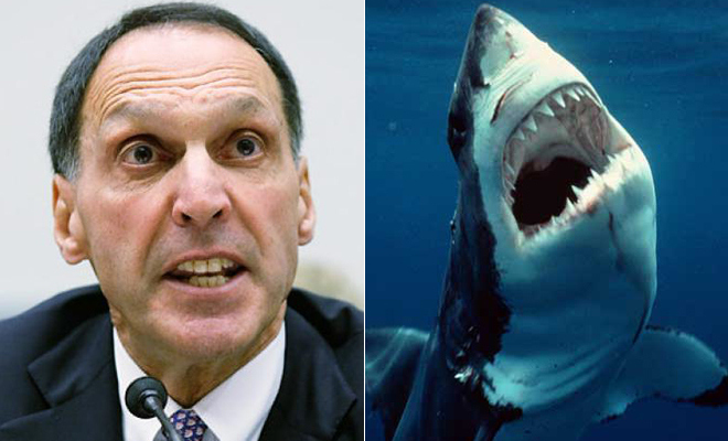 *technically no longer a CEO but too shark-like to pass up