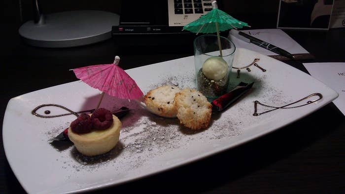 More importantly they prepared a dessert.