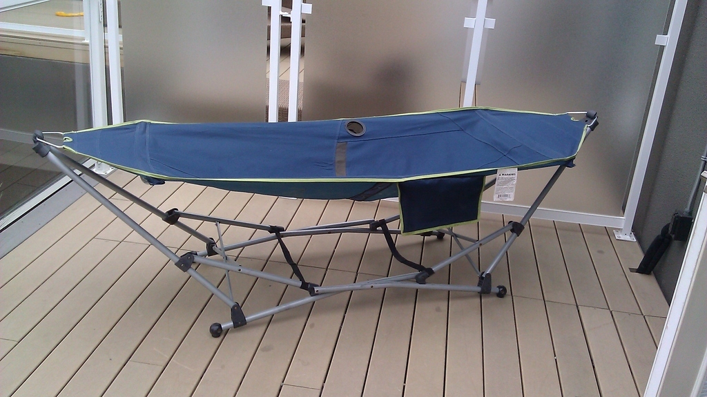 But most importantly... My hammock!