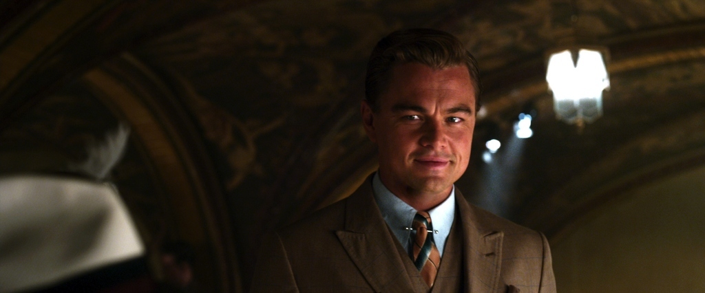 Leonardo DiCaprio looks gorgeous in a brown suit