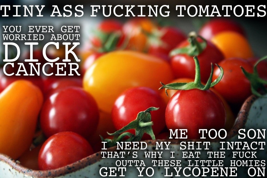 You say tomato, I say GET OFF THE COUCH.