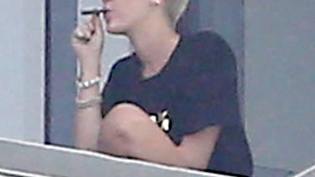 Looks Like The Paparazzi Caught Miley Cyrus Smoking A Blunt (Again)