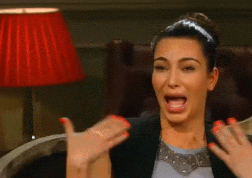 Kim Kardashian crying gif