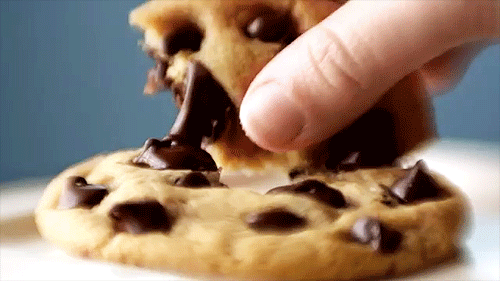 God bless Ruth Wakefield. Well, and the fact that she ran out of baker's chocolate and instead had to break up sweetened chocolate and throw it in with her cookie dough. She thought the chocolate would melt and the cookies would become *just* chocolate cookies, but there was a higher purpose.