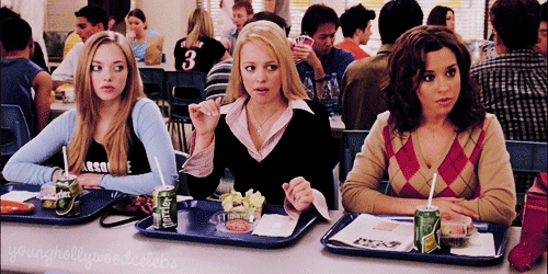 So Regina grabs her crew. It's so on.