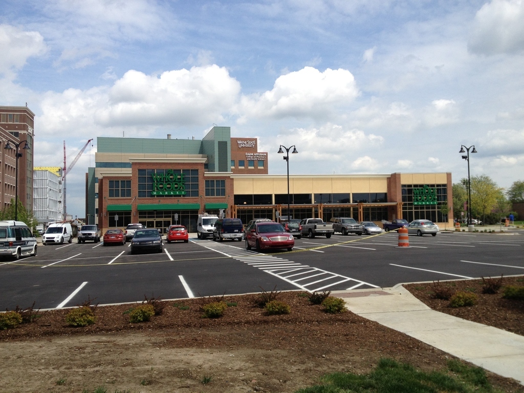 The new Whole Foods Detroit.