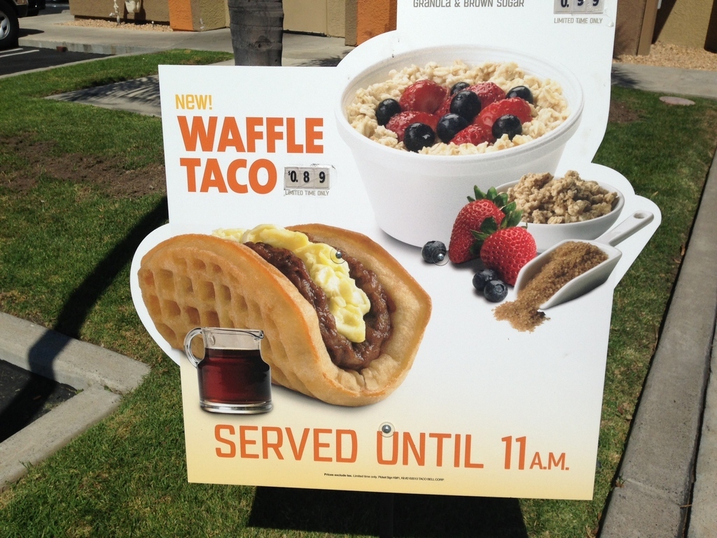 It's being tested in at least one Southern California Taco Bell as discovered by Instagram user @sarah1ch5, who photographed it more than a month ago. Once mainstream media outlets caught wind last week, word spread fast.