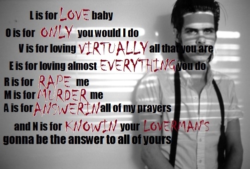"Loverman" off of Let Love In.