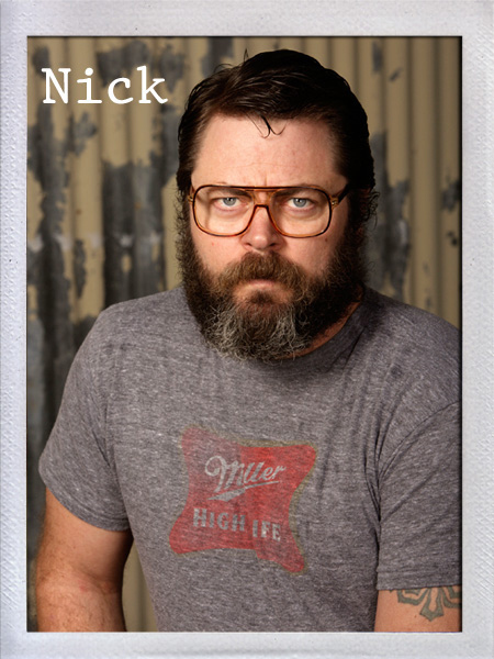 The IRL Ron Swanson is just as hella manly as his Parks and Rec character, if the fact that he runs his own woodshop is any indication.