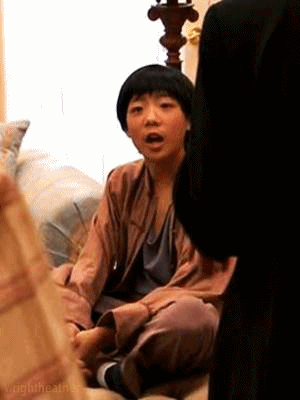 Korean for "one day." As in "you stole my frozen banana idea and one day I will have my revenge."