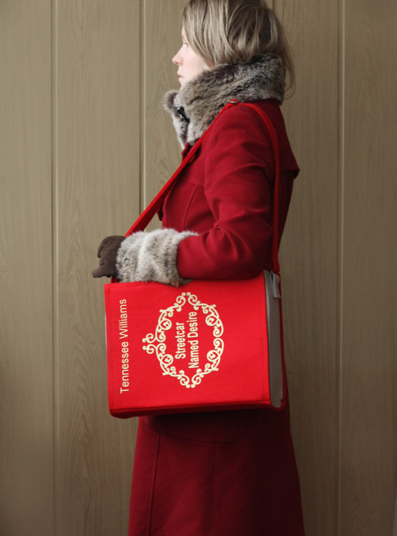 The seller is able to model the bag after any book of your choice.