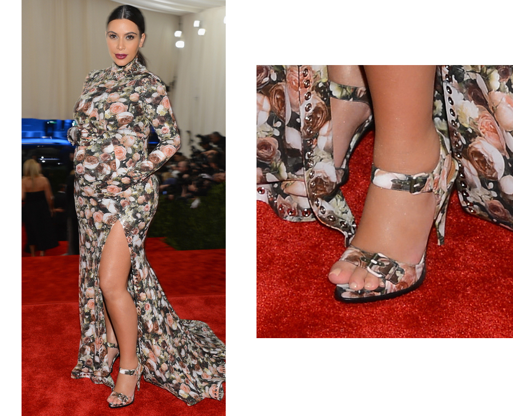 A Brief History Of Kim Kardashian's Pregnancy Footwear