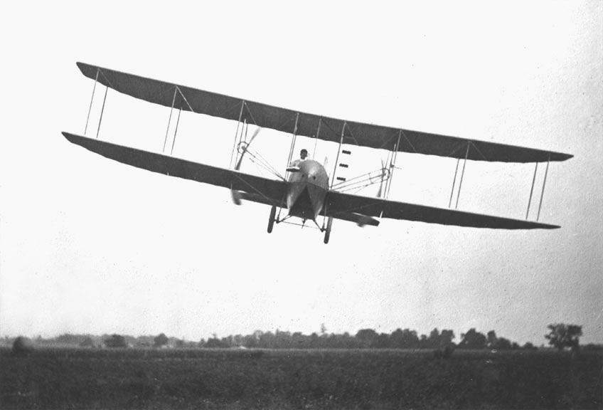 "If we all worked on the assumption that what is accepted as true is really true, there would be little hope of advance." - Orville Wright Unfortunately the real guy (literally) crashed and burned - well, not burned thank gawd: