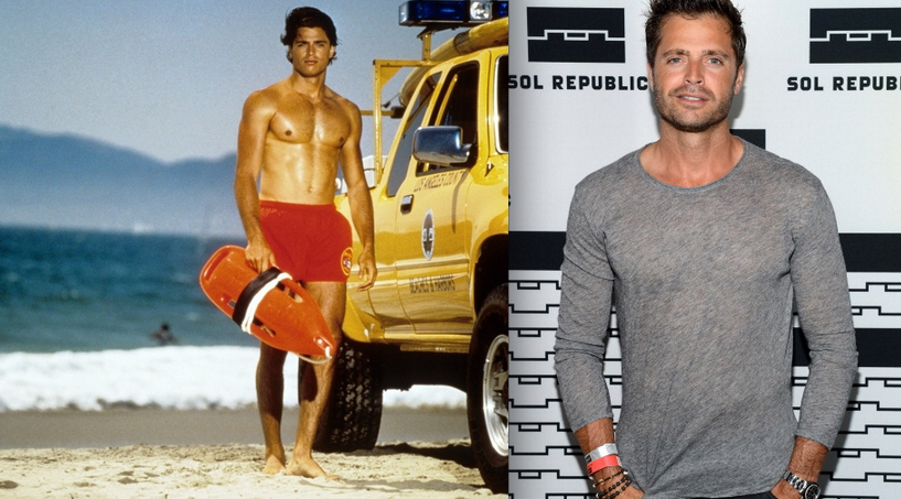 The kind of lifeguard you would drown for just to get CPR. Then you would wake up and realize that he's touching you and probably faint again.