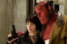 A relationship like theirs can't survive the twins that Liz will eventually give birth to after Hellboy II: The Golden Army. I'd like to sell tickets to the custody battle between these two.