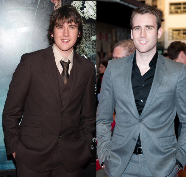 Matthew Lewis went from dud to stud. It looks like the Harry Potter star really grew into his looks! He's almost unrecognizable with his sharp clothes and polished haircut.