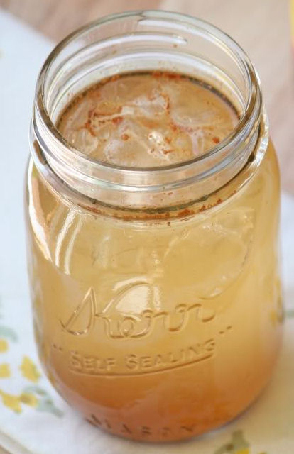 Hair of the Wolf is made up of hard cider, pale ale, your choice of brandy or bourbon, and apple pucker. Alcide would undoubtedly approve. Recipe here