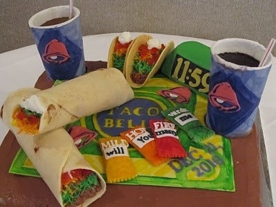 It's a proposal cake. YES.
