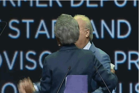 Exclusive Video: Karl Rove Waltzes With Donna Brazile