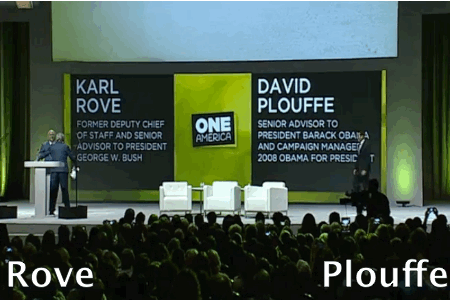 Exclusive Video: Karl Rove Waltzes With Donna Brazile