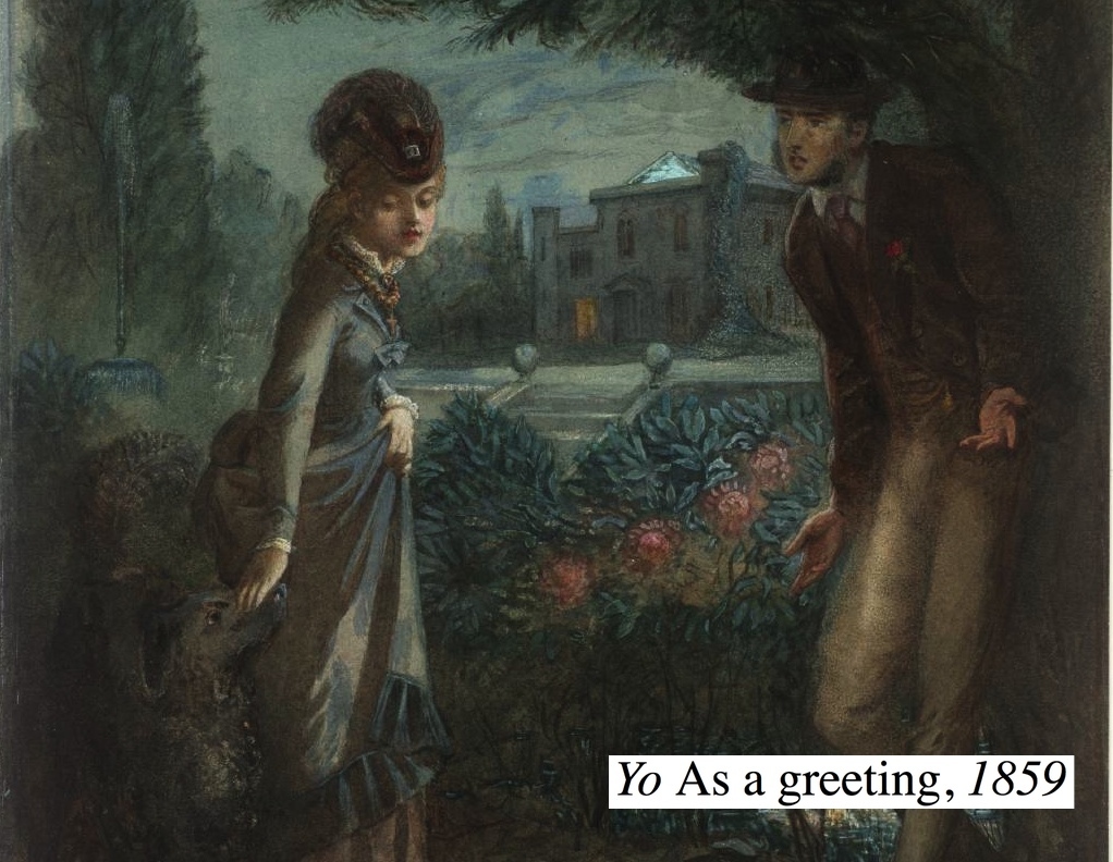 …which also makes it nearly a quarter of a century older than "hello", first used in 1883.