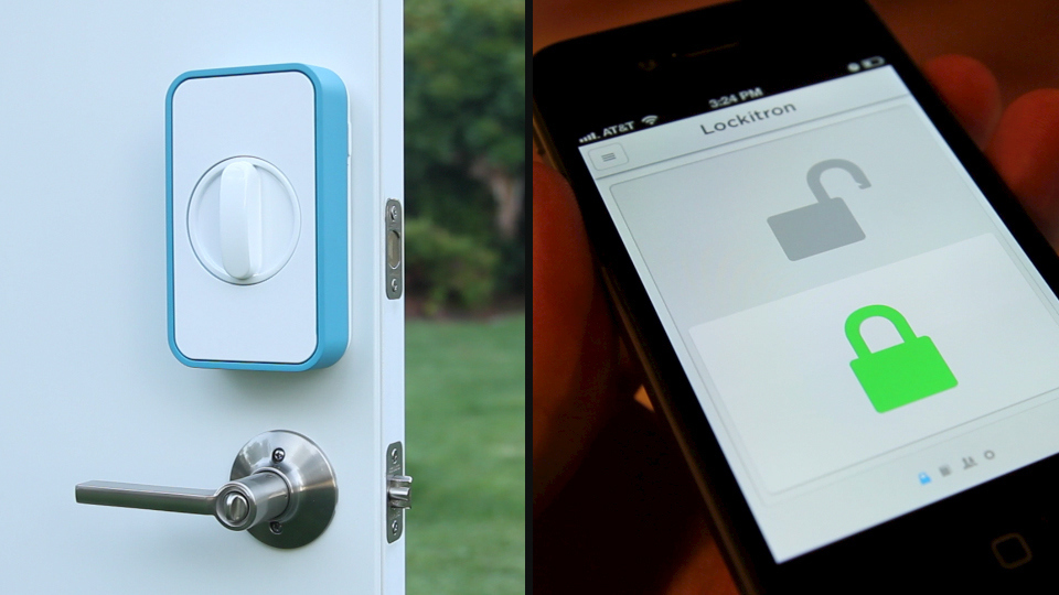 Worrying about your door being unlocked will be a thing of the past. Lockitron allows you to remotely lock or unlock your door from the comfort of your phone.