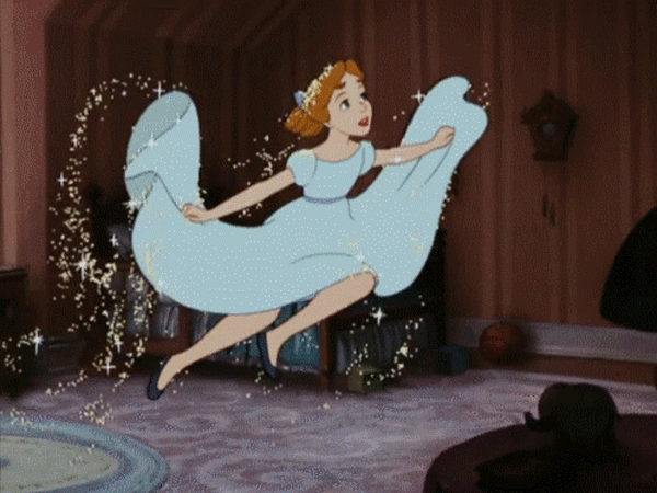 As kids, we all thought we could fly. Maybe you just have to believe to get this badge.