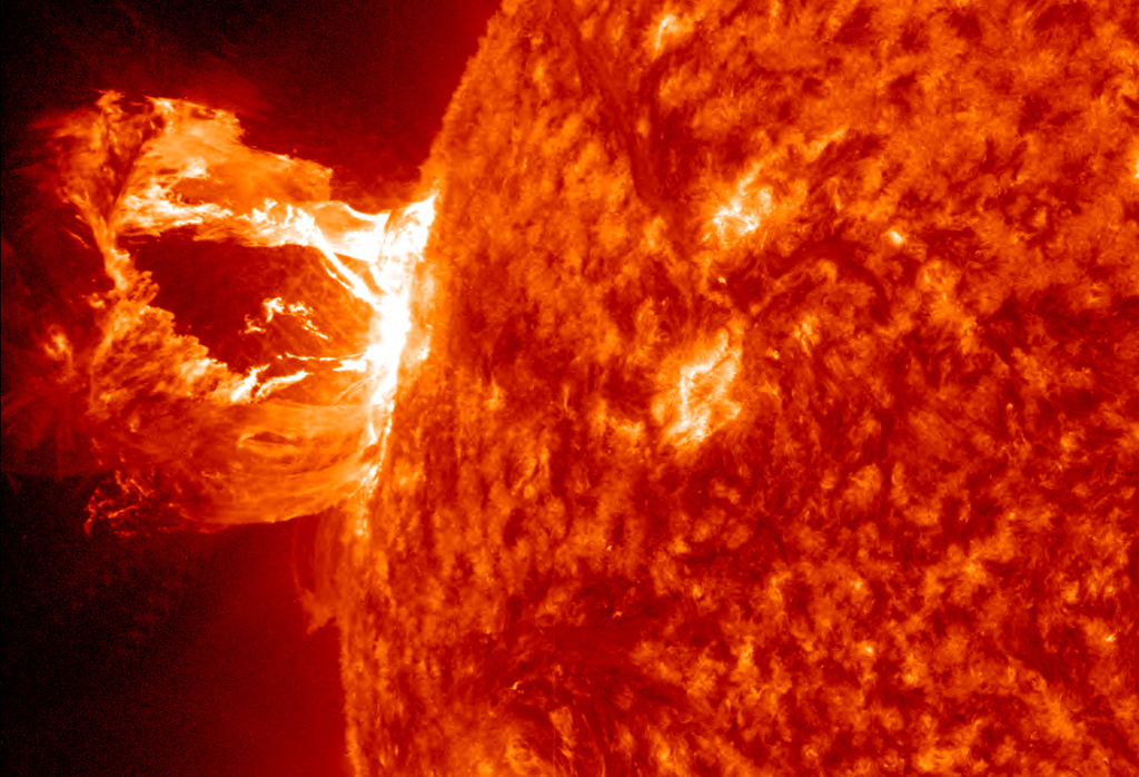 Let there be light—just not too much of it. The sun regularly emits solar flares, bathing the Earth with high-speed subatomic particles that cause magnetic disturbances, interfere with satellites, and create the Aurora Borealis. But astronomers have noted sun-like stars in other solar systems that briefly flare twenty times brighter than ours. They hypothesize that those suns released super-flares, eruptions a million times more powerful than any ordinary solar flare. If our sun did that, it would literally fry our planet.