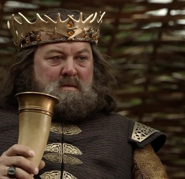 As Robert Baratheon on Game of Thrones