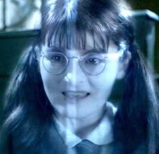 As Moaning Myrtle in Harry Potter and The Chamber of Secrets