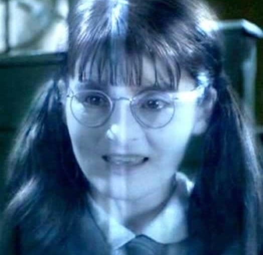 As Moaning Myrtle in Harry Potter and The Chamber of Secrets