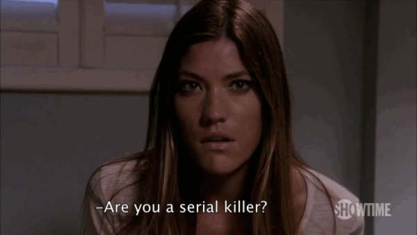 Episode: Season 7, Episode 1 What makes it killer: Now that the knife is out of the bag, Dexter has to deal with the very real fact that his sister, Deb, knows that he's killed someone. What she doesn't realize, but later comes to know in the episode, is that this isn't his first time. In fact, he's a serial killer, which makes her a lieutenant with a very dark secret.