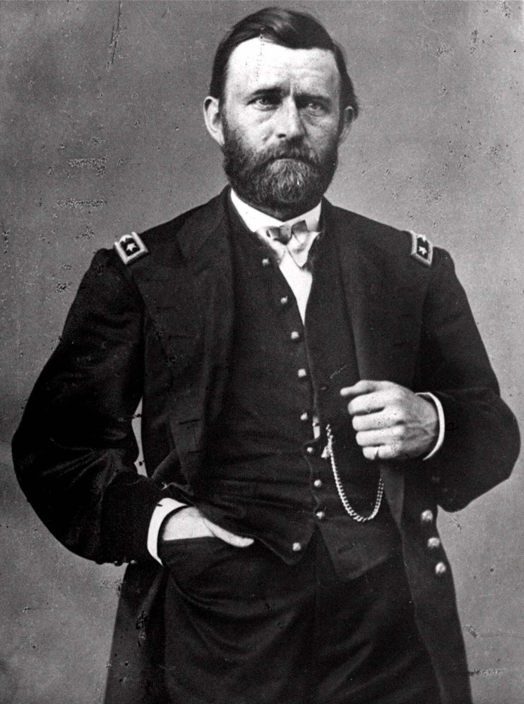 Grant was the son of a tanner in Ohio; attended West Point; entered into Army as an officer; and served in the Mexican-American War. The Setbacks: Depression. Grant didn’t like the war, the climate, or being separated from his wife and children. So he became depressed, started drinking, quit the Army, and went back home. The Comeback: Rejoining the army; getting promoted to top general of all Union forces; winning the Civil War; and eventually being elected President of the United States — serving two consecutive terms.