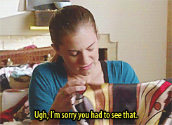 How does Marnie already know? Oh right, she's her BFF...or IS SHE ON THE A-TEAM?!