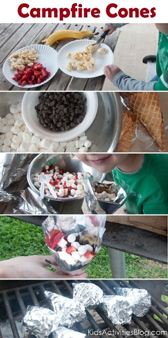 Make campfire cones!