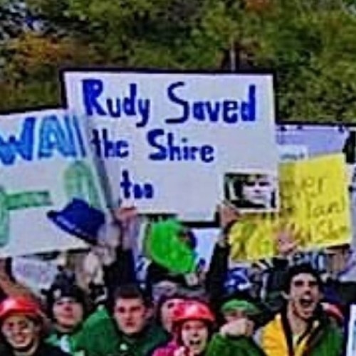 You know...that beloved movie to all Notre Dame fans about the little engine who could...or something like that starring Samwise Gamgee of the Shire.