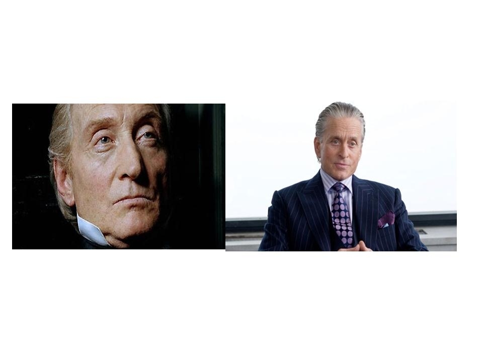 Is "Gordon Gekko" more ruthless than Lord Tywin? We aren't sure, but we know at least the Wall Street baron didn't order a mass assassination at a wedding.