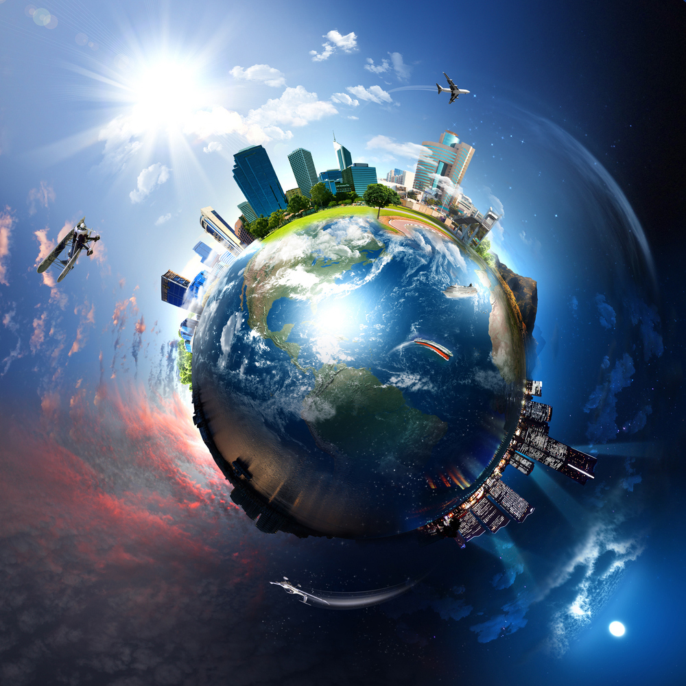 We take it for granted now that the Earth is round, but for most of ancient history, humanity believed that the Earth was flat. The first practical proof of the world's sphericity (yes, sphericity is a real word) did not occur until Ferdinand Magellan and Juan Sebastian Elcano's circumnavigation of the globe.
