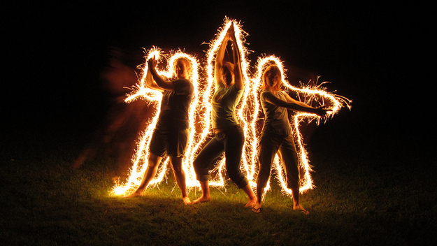 The Fourth of July doesn't own fireworks! You can use them all summer long.