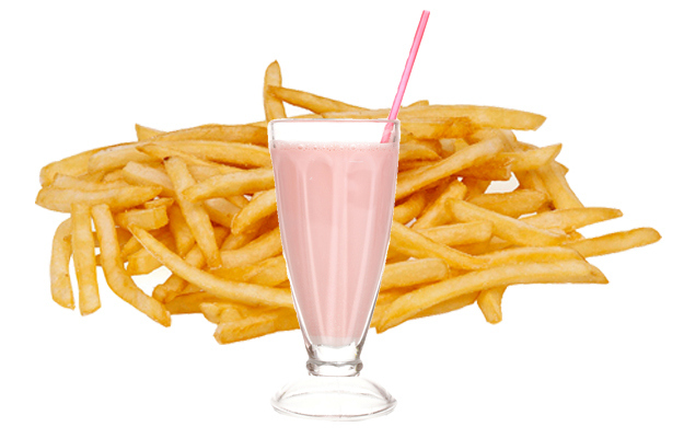 Cold and creamy meets hot and salty. Give it a go.