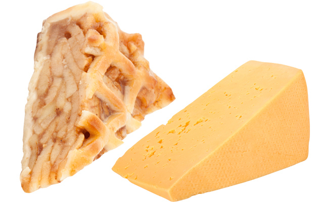 One American classic meets another. Cheese 'n pies, together at last.