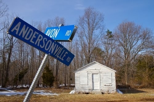 Oh, no. I don't actually LIVE on that road.