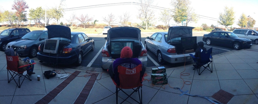 It's also a chance to break out your finest portable furniture.
