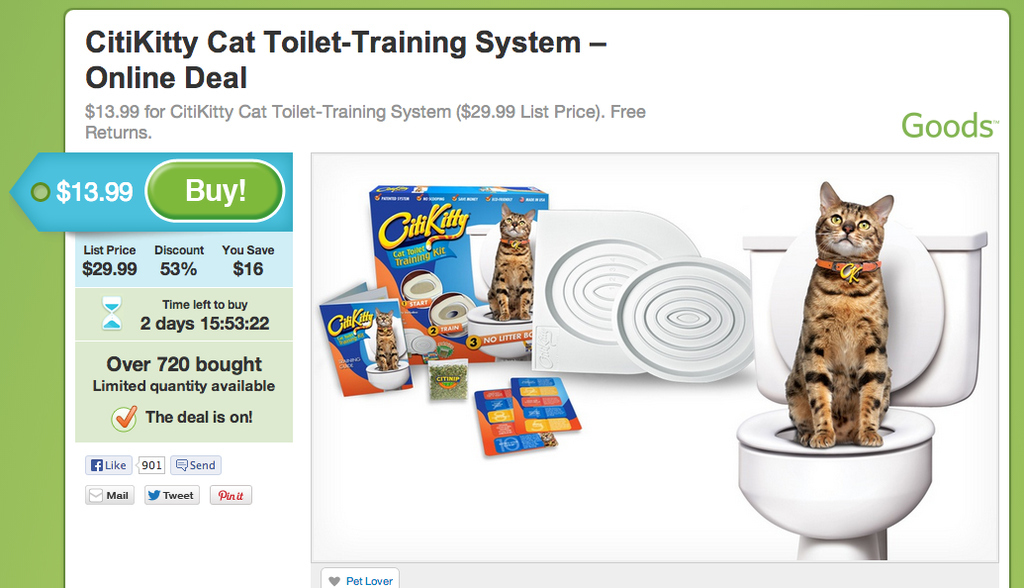 Because litter boxes are weird.