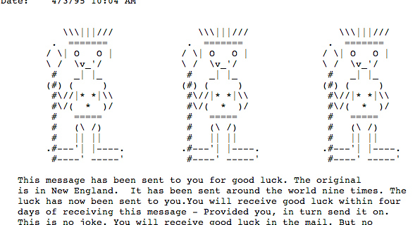 The Hawaiian good luck totem will look out for you, duh.