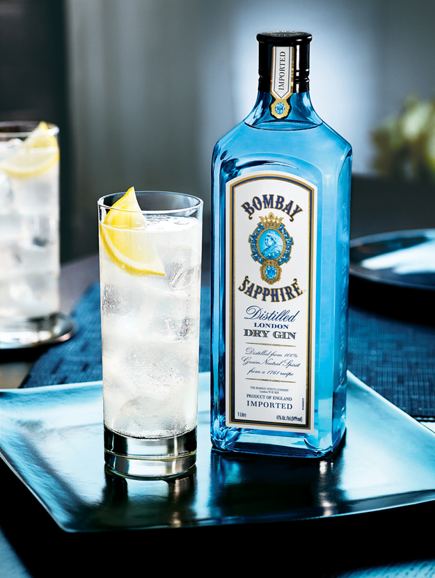 A fairly simple take on an old standard. You need:- Tumbler- 3-4 cubes of ice, depending on size- Gin (I recommend Bombay Sapphire, although Gordon's will do just fine)*- Diet tonic- A wedge of lemon*- Grapefruit bitters (I highly recommend The Bitter Truth's grapefruit bitters)Preparation:- Place ice cubes gently into the tumbler- Squeeze wedge of lemon over the ice, leaving the used wedge in- Measure out two shots (two ounces) of gin and pour- Fill with tonic to within ½ inch of the lip- Carefully add 3-4 drops of bitters- Stir once slowly- Enjoy/weep.Total calorie count: ~146 calories* For an even more standard take on this, substitute Bombay/Gordon's for Hendricks and substitute lemon for cucumber. Bombay tends to pair well with citrus while the subtle sweetness of a slice of cucumber is true magic when paired with Hendricks. Definitely worth the pretty penny if you're feeling indulgent.